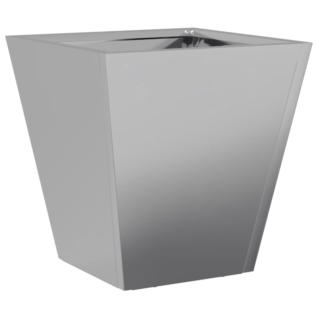 Plantenbakken Gegalvaniseerd Staal 2 30 x 30 x 30 cm Gegalvaniseerd staal/Grijs