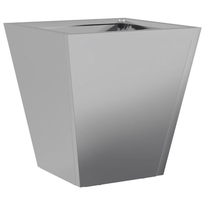 Plantenbakken Gegalvaniseerd Staal 2 30 x 30 x 30 cm Gegalvaniseerd staal/Grijs