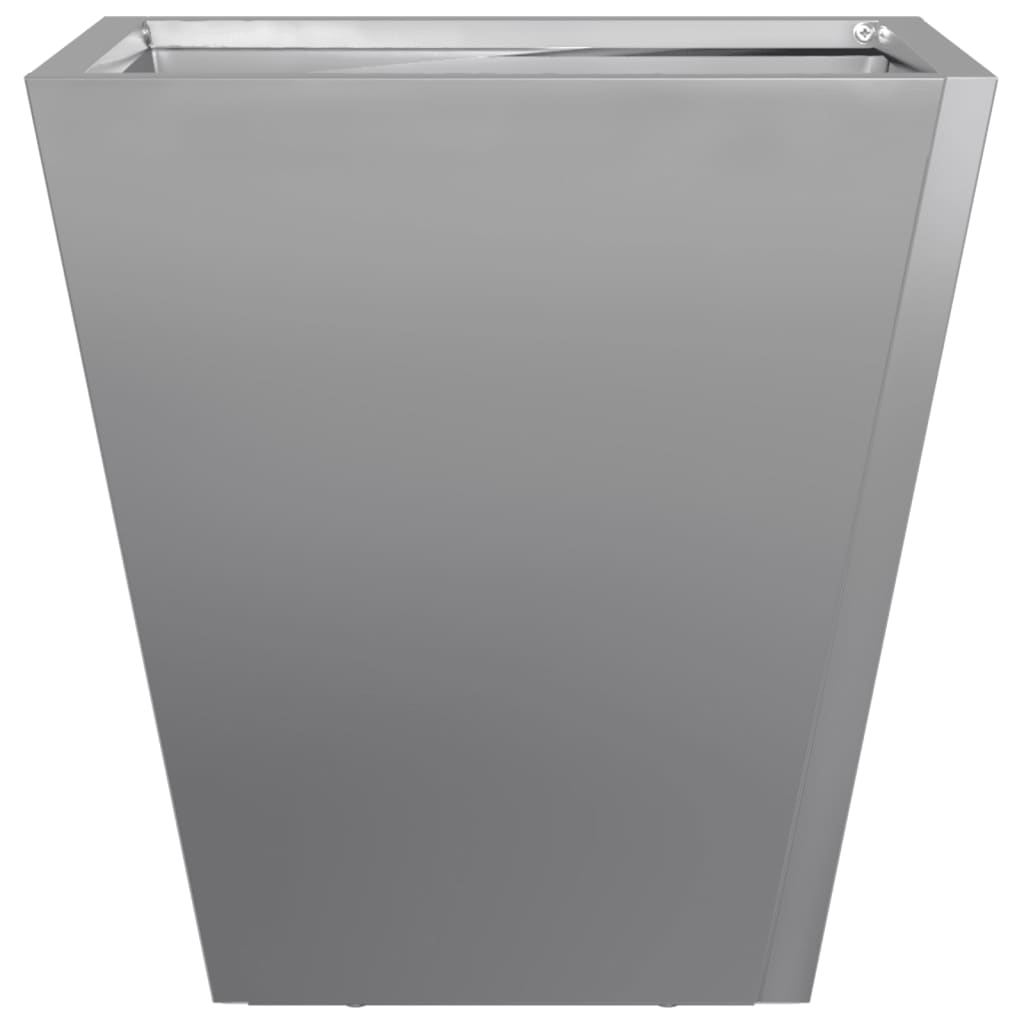 Plantenbakken Gegalvaniseerd Staal 2 30 x 30 x 30 cm Gegalvaniseerd staal/Grijs