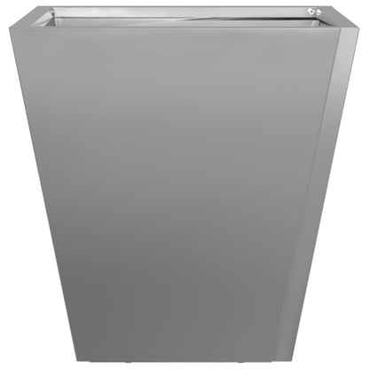 Plantenbakken Gegalvaniseerd Staal 2 30 x 30 x 30 cm Gegalvaniseerd staal/Grijs