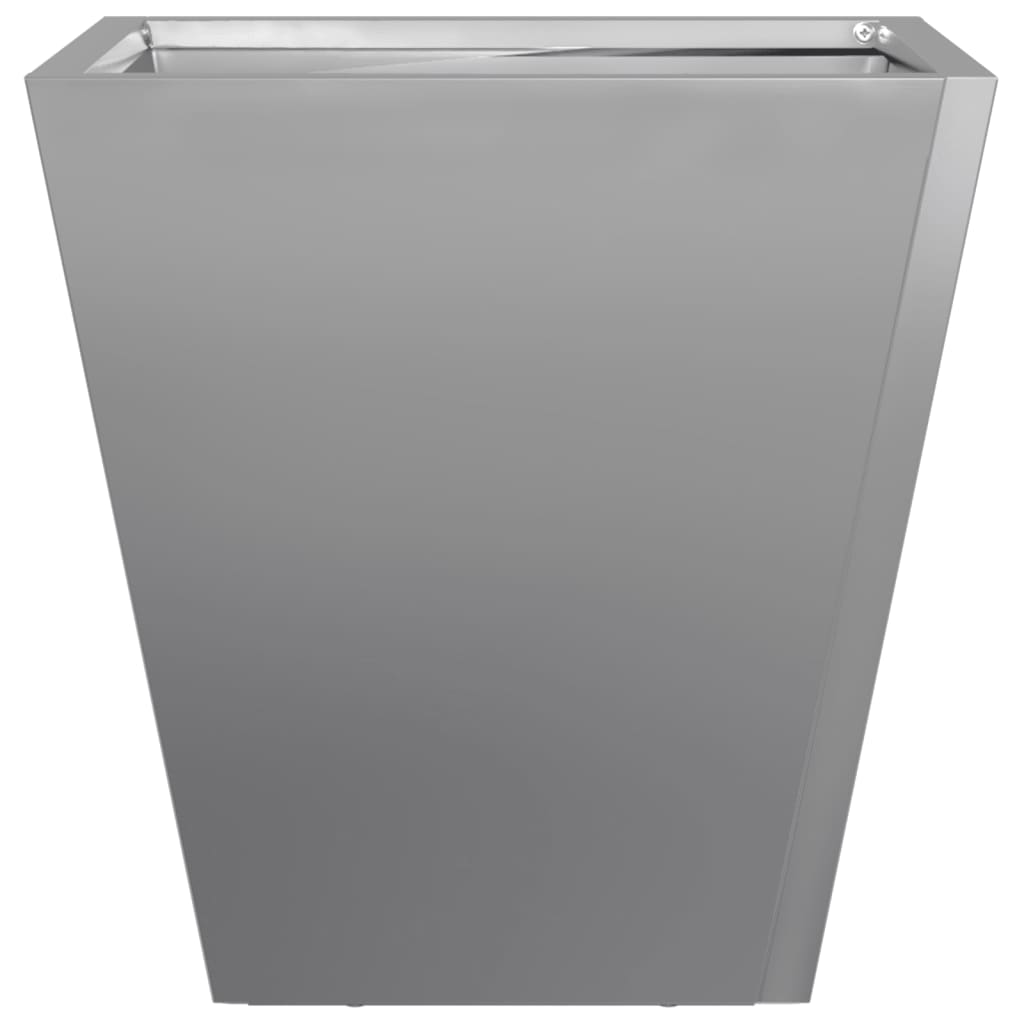 Plantenbakken Gegalvaniseerd Staal 2 30 x 30 x 30 cm Gegalvaniseerd staal/Grijs