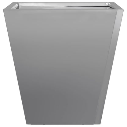 Plantenbakken Gegalvaniseerd Staal 2 30 x 30 x 30 cm Gegalvaniseerd staal/Grijs