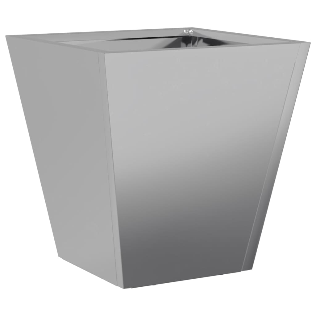Plantenbakken Gegalvaniseerd Staal 2 30 x 30 x 30 cm Gegalvaniseerd staal/Grijs