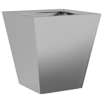 Plantenbakken Gegalvaniseerd Staal 2 30 x 30 x 30 cm Gegalvaniseerd staal/Grijs