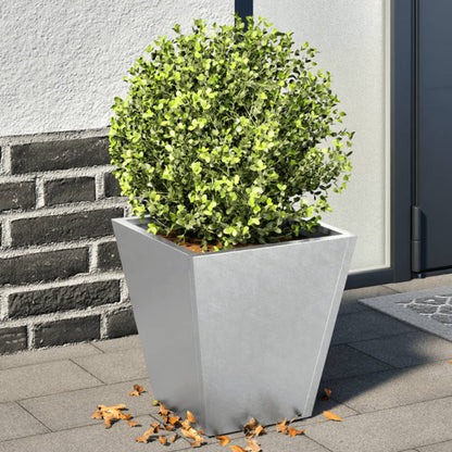 Plantenbakken Gegalvaniseerd Staal 2 30 x 30 x 30 cm Gegalvaniseerd staal/Grijs