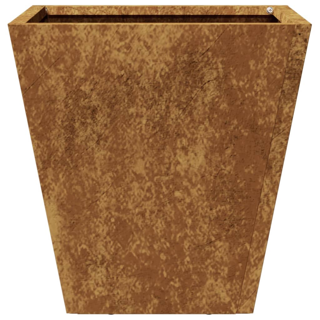 Plantenbakken Weervast Staal 2 30 x 30 x 30 cm Cortenstaal/Bruin