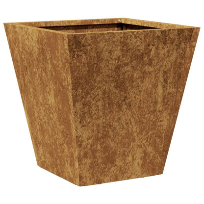 Plantenbakken Weervast Staal 2 30 x 30 x 30 cm Cortenstaal/Bruin