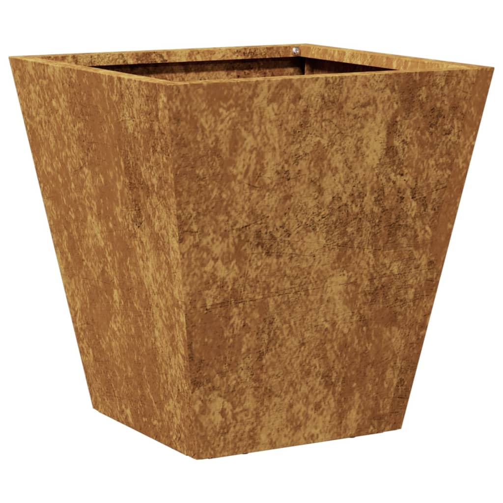 Plantenbakken Weervast Staal 2 30 x 30 x 30 cm Cortenstaal/Bruin