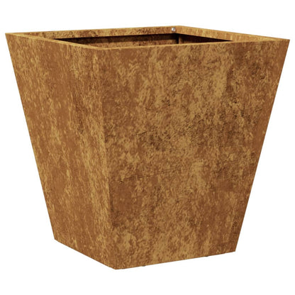 Plantenbakken Weervast Staal 2 30 x 30 x 30 cm Cortenstaal/Bruin