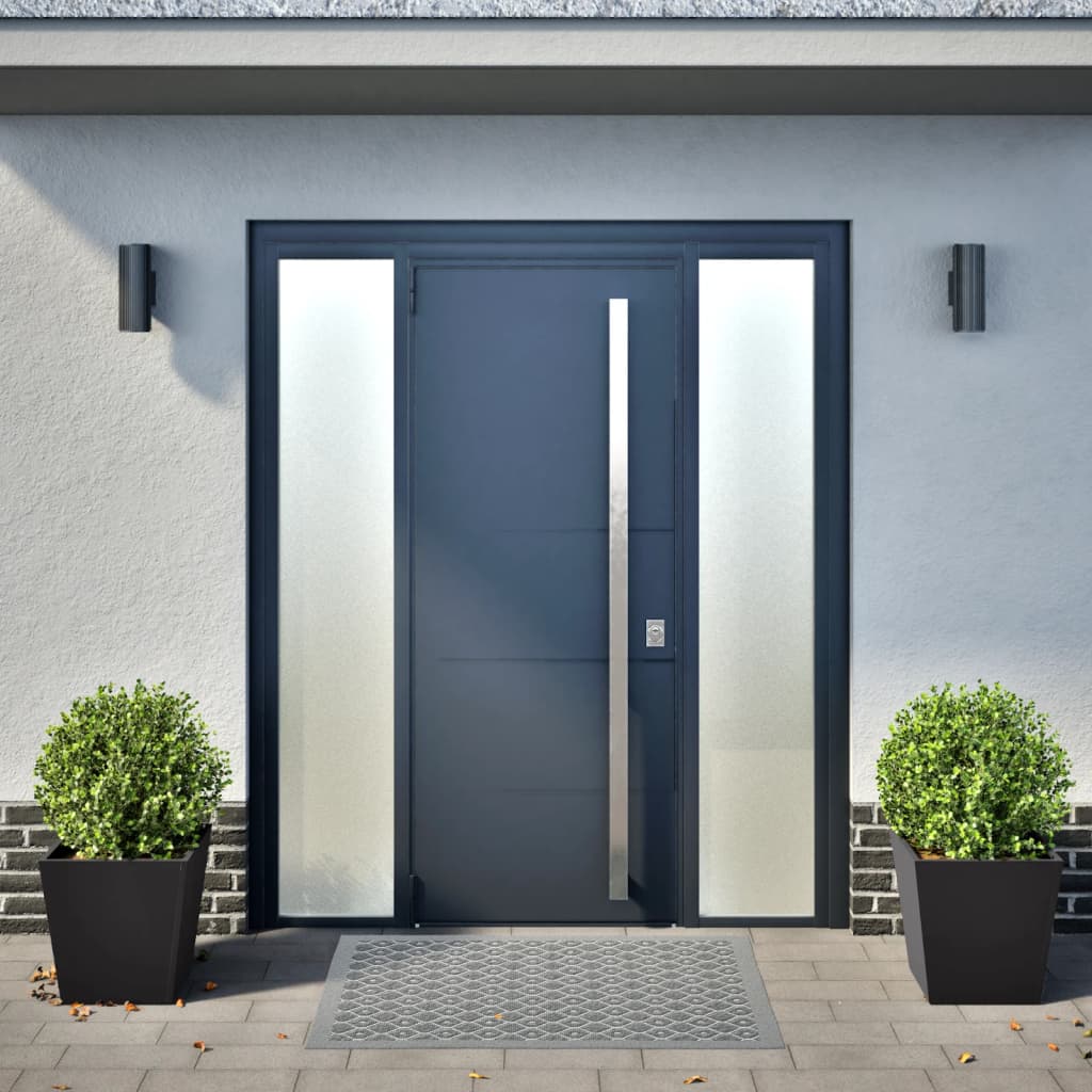 Plantenbakken Staal Zwart 2 40 x 40 x 40 cm Staal/Zwart