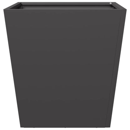 Plantenbakken Staal Zwart 2 40 x 40 x 40 cm Staal/Zwart
