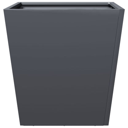 Plantenbakken Staal Antracietkleurig 2 40 x 40 x 40 cm Staal/Antracietkleurig