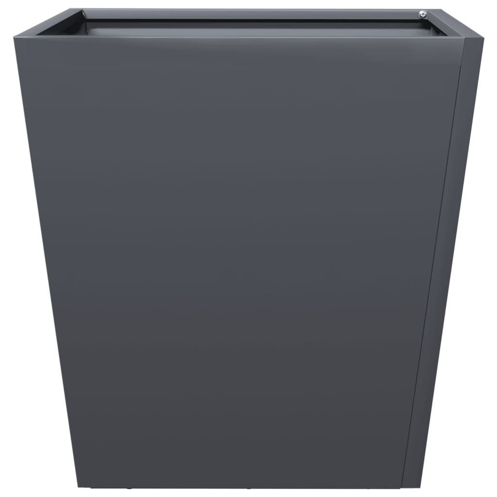 Plantenbakken Staal Antracietkleurig 2 40 x 40 x 40 cm Staal/Antracietkleurig