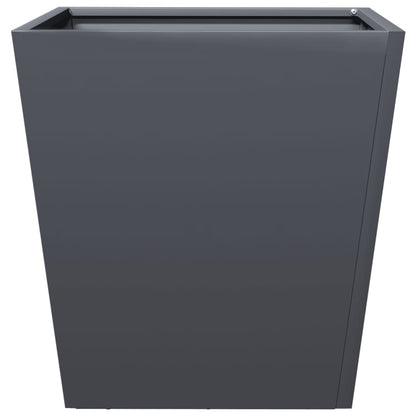 Plantenbakken Staal Antracietkleurig 2 40 x 40 x 40 cm Staal/Antracietkleurig