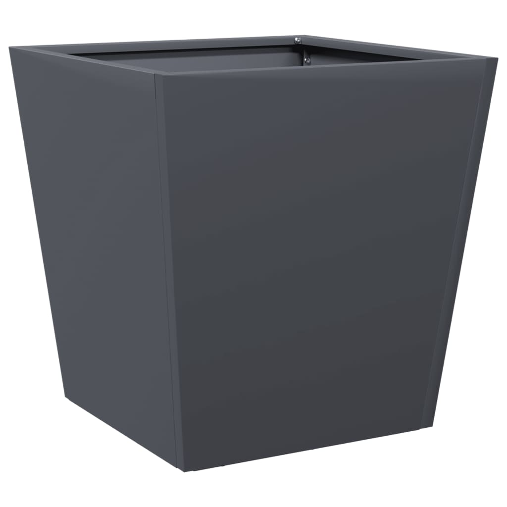 Plantenbakken Staal Antracietkleurig 2 40 x 40 x 40 cm Staal/Antracietkleurig