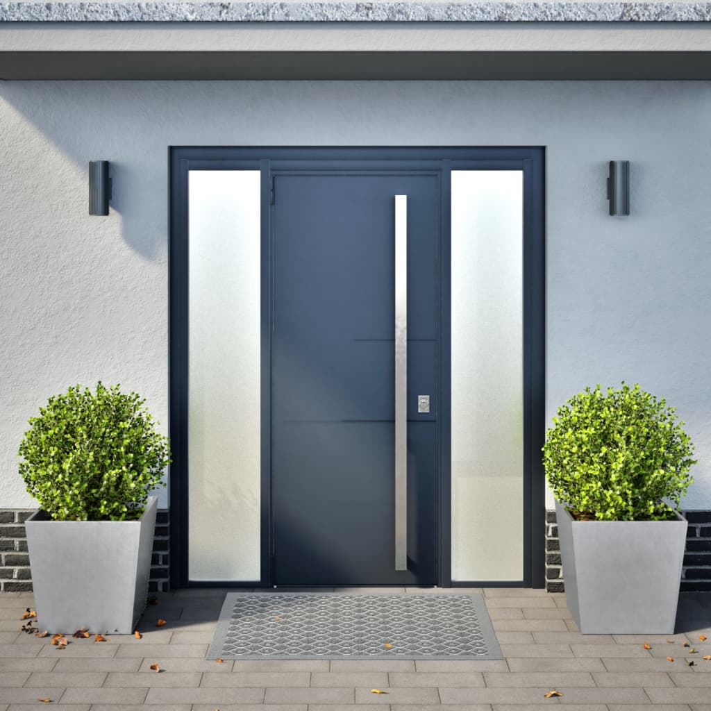 Plantenbakken Gegalvaniseerd Staal 2 50 x 50 x 50 cm Gegalvaniseerd staal/Grijs