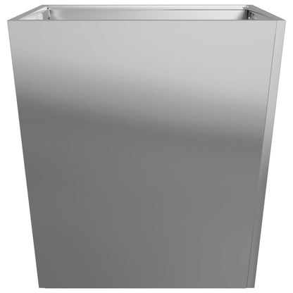 Plantenbakken Gegalvaniseerd Staal 2 50 x 50 x 50 cm Gegalvaniseerd staal/Grijs