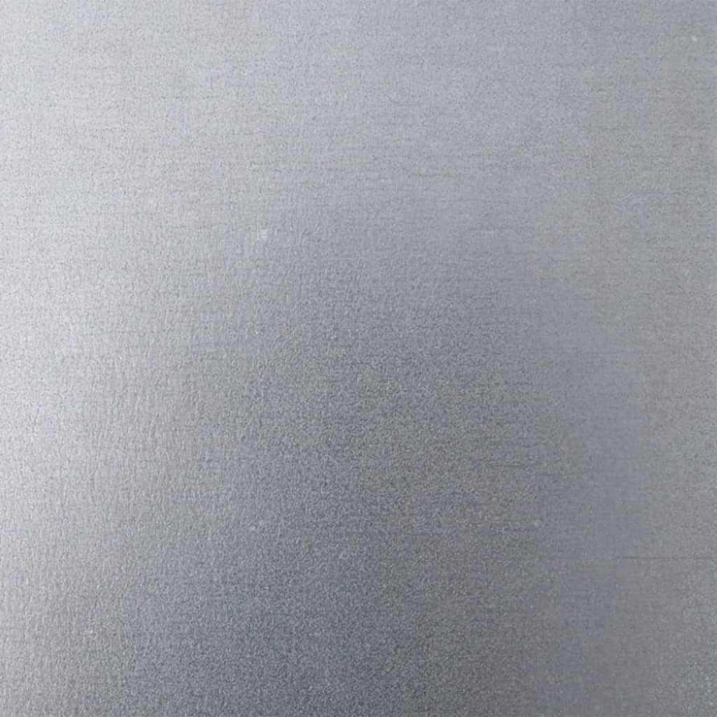 Plantenbakken Gegalvaniseerd Staal 2 50 x 50 x 50 cm Gegalvaniseerd staal/Grijs