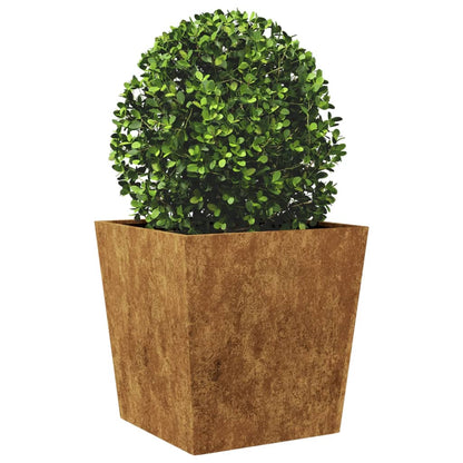 Plantenbakken Weervast Staal 2 50 x 50 x 50 cm Cortenstaal/Bruin