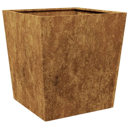 Plantenbakken Weervast Staal 2 50 x 50 x 50 cm Cortenstaal/Bruin