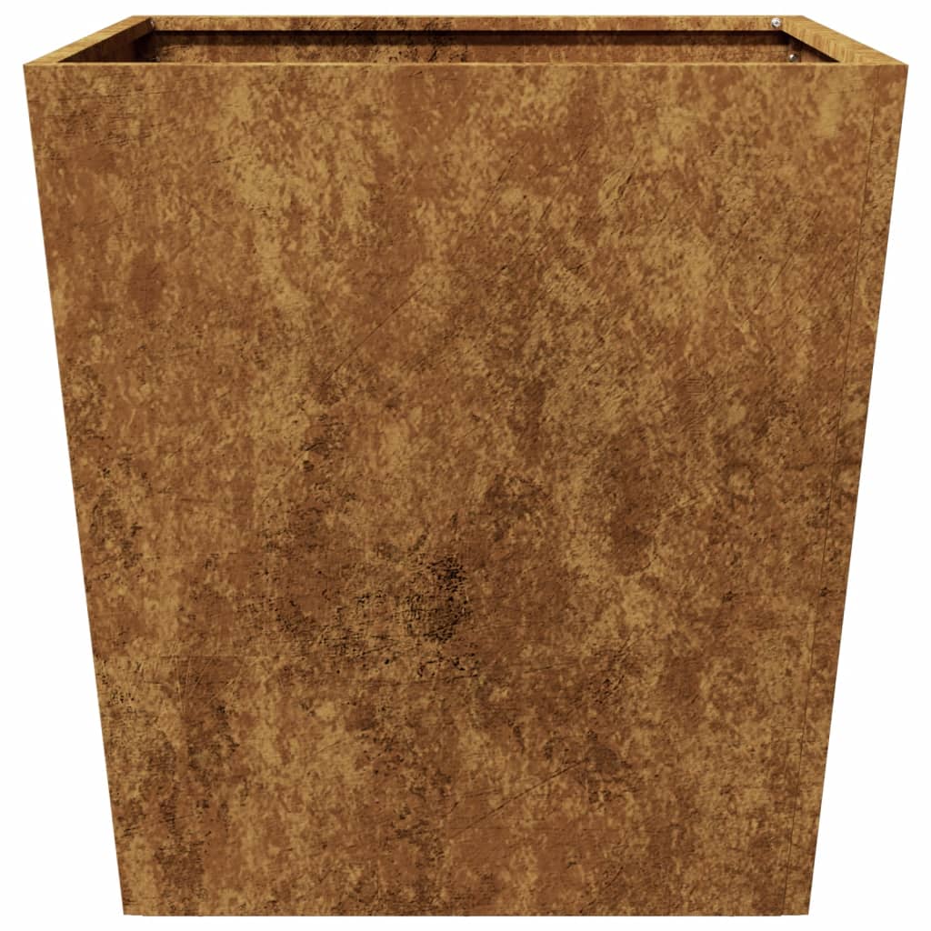 Plantenbakken Weervast Staal 2 50 x 50 x 50 cm Cortenstaal/Bruin