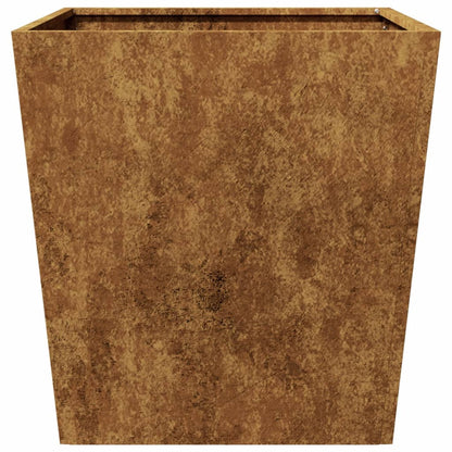 Plantenbakken Weervast Staal 2 50 x 50 x 50 cm Cortenstaal/Bruin