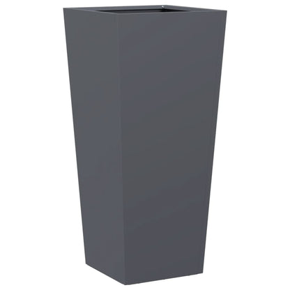 Plantenbakken Staal Antracietkleurig 2 35 x 35 x 75 cm Staal/Antracietkleurig