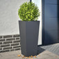 Plantenbakken Staal Antracietkleurig 2 35 x 35 x 75 cm Staal/Antracietkleurig
