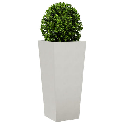 Plantenbakken Roestvrij Staal 2 35 x 35 x 75 cm Roestvrij staal/Lichtgrijs