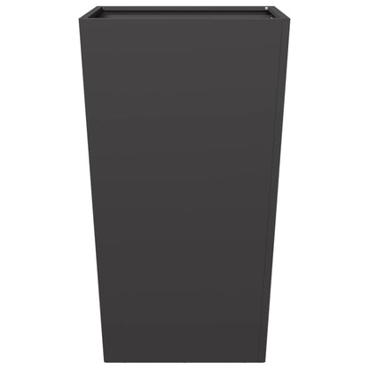 Plantenbakken Staal Zwart 2 45 x 45 x 75 cm Staal/Zwart