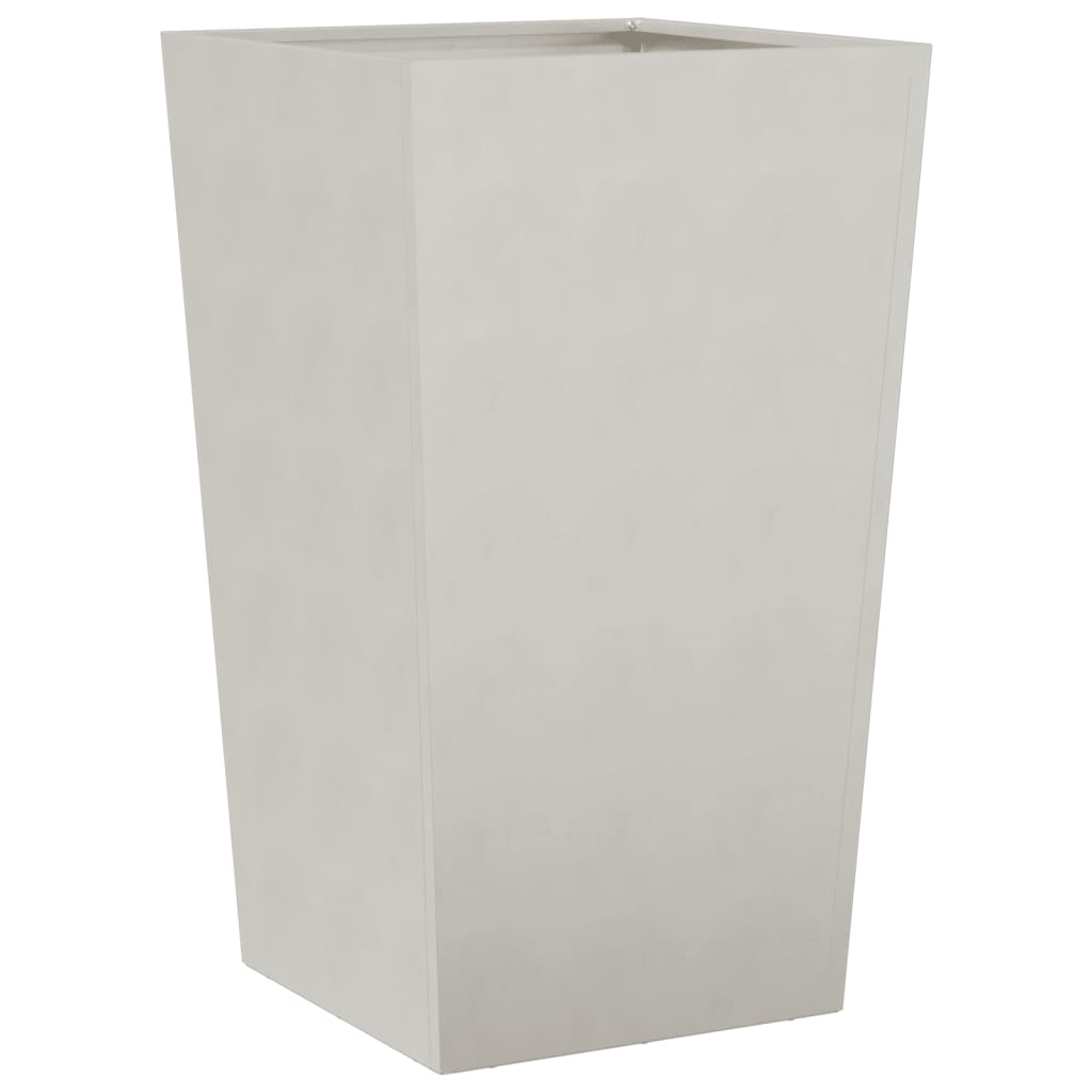 Plantenbakken Roestvrij Staal 2 45 x 45 x 75 cm Roestvrij staal/Lichtgrijs