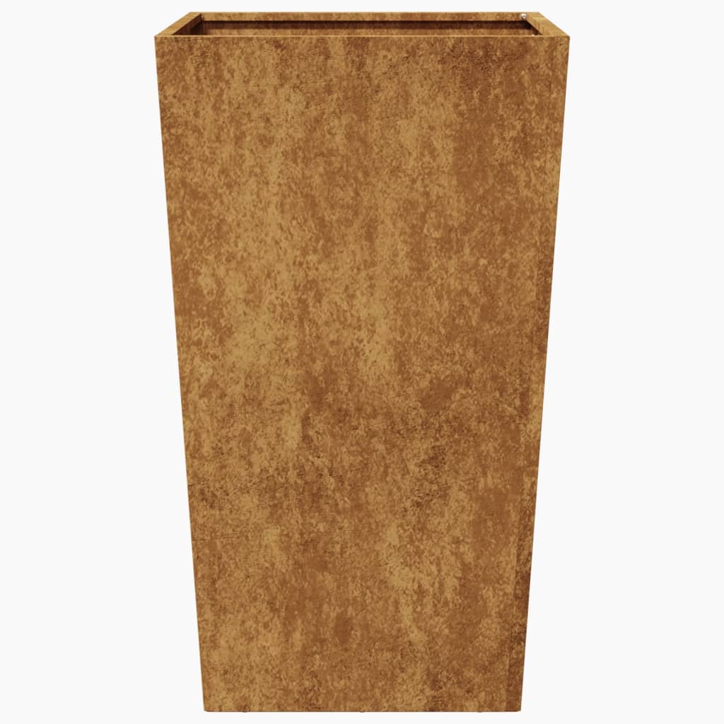 Plantenbakken Weervast Staal 2 45 x 45 x 75 cm Cortenstaal/Bruin