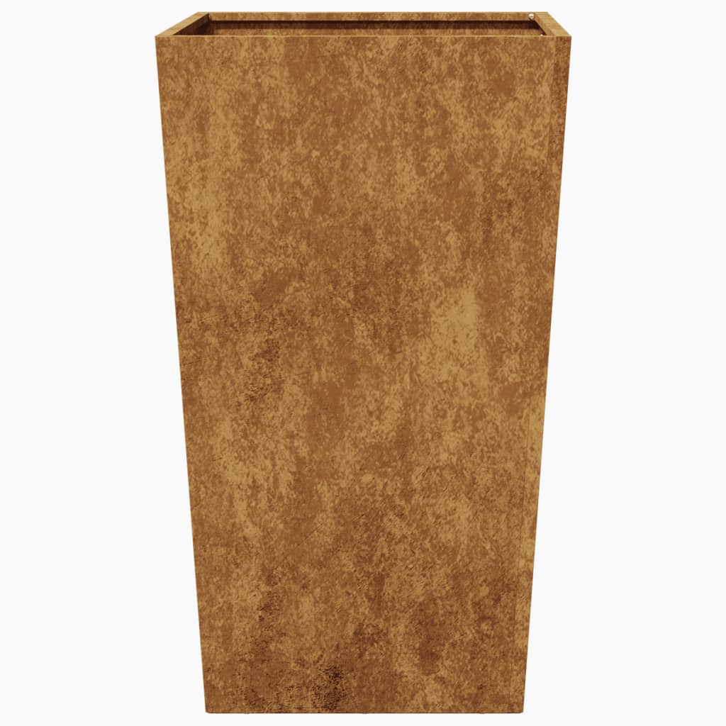 Plantenbakken Weervast Staal 2 45 x 45 x 75 cm Cortenstaal/Bruin