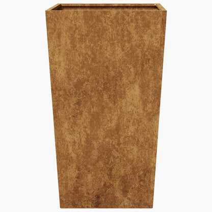 Plantenbakken Weervast Staal 2 45 x 45 x 75 cm Cortenstaal/Bruin