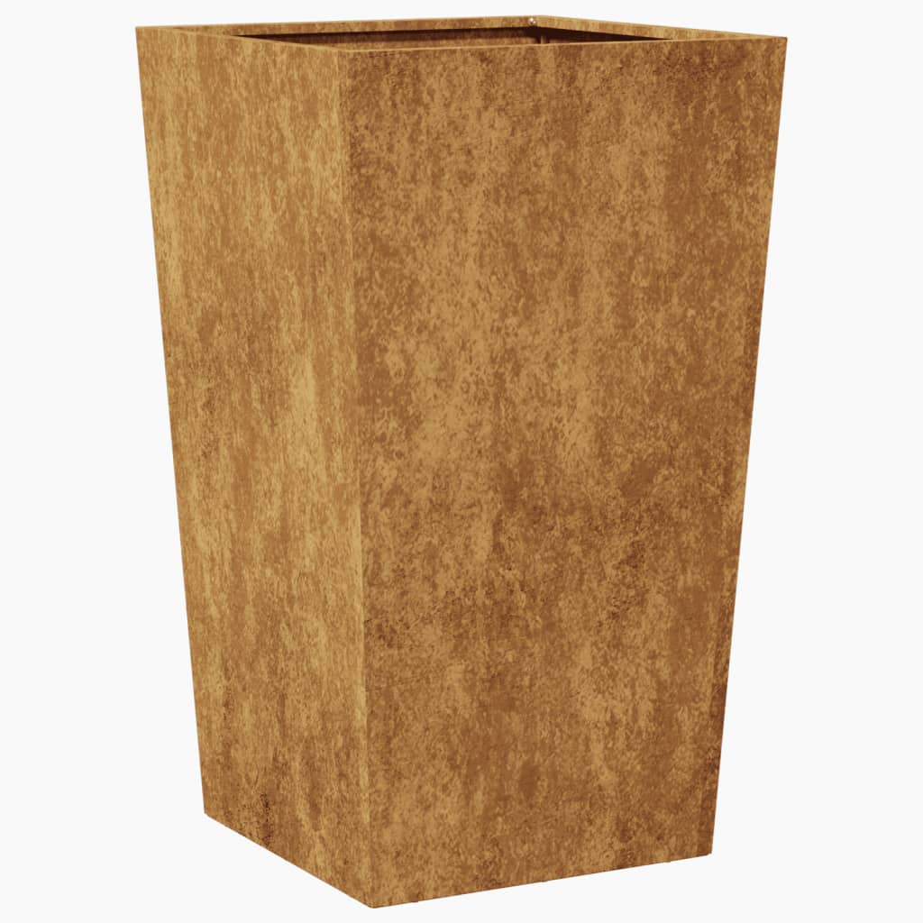 Plantenbakken Weervast Staal 2 45 x 45 x 75 cm Cortenstaal/Bruin