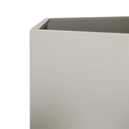 Plantenbakken Zeshoek Weervast Staal 2 46 x 40 x 45 cm Cortenstaal/Bruin