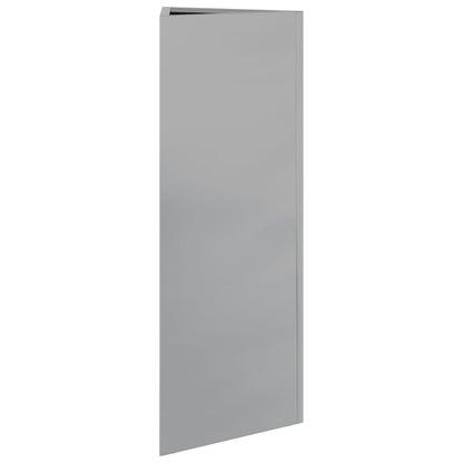 Plantenbakken Driehoek Gegalvaniseerd Staal 2 30 x 26 x 75 cm Gegalvaniseerd staal/Grijs