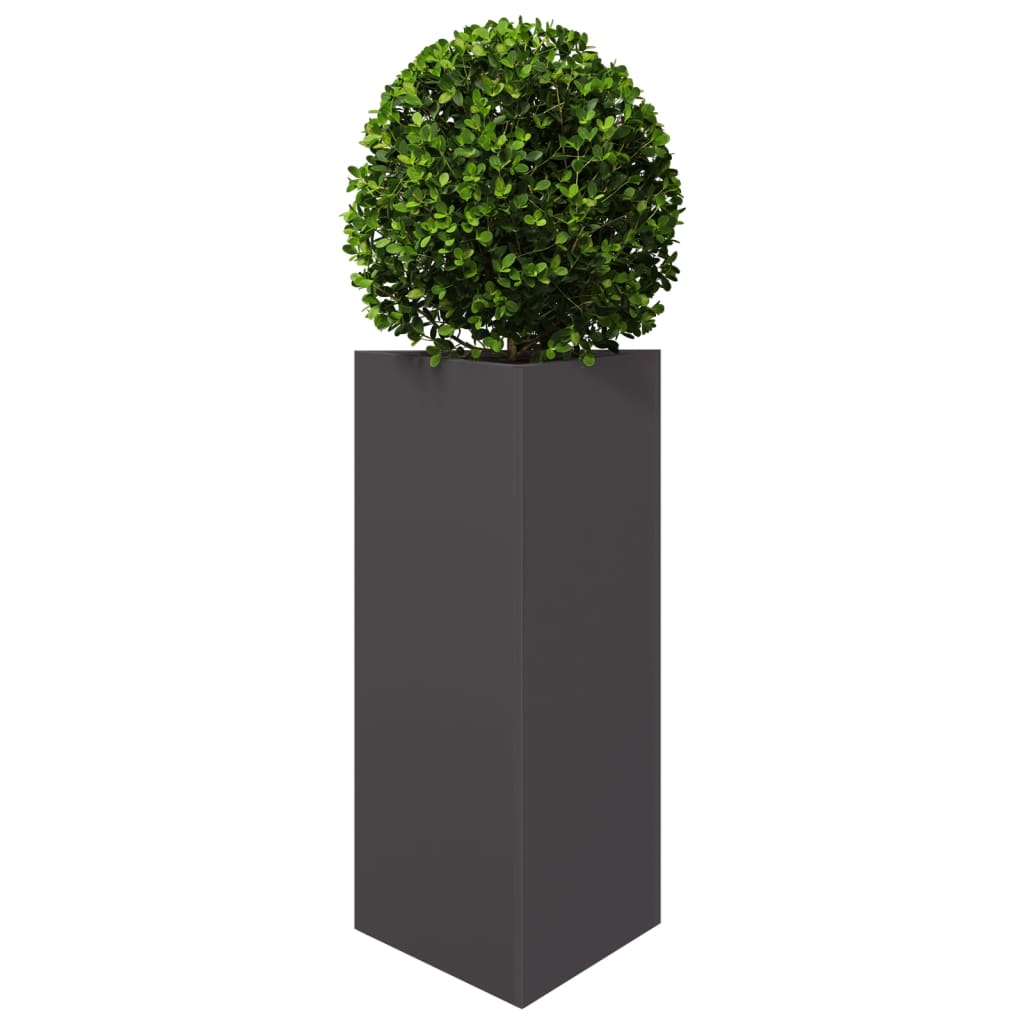 Plantenbakken Driehoek 40X34,5X70 Cm Staal Zwart 2 40 x 34.5 x 70 cm Staal/Zwart