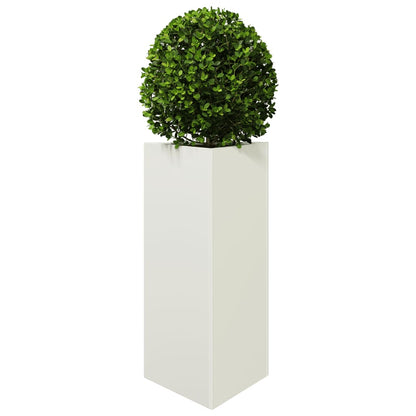 Plantenbakken Driehoek 40X34,5X70 Cm Staal Wit 2 40 x 34.5 x 70 cm Staal/Wit