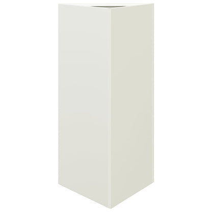 Plantenbakken Driehoek 40X34,5X70 Cm Staal Wit 2 40 x 34.5 x 70 cm Staal/Wit