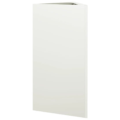 Plantenbakken Driehoek 40X34,5X70 Cm Staal Wit 2 40 x 34.5 x 70 cm Staal/Wit