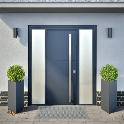 Plantenbakken Driehoek 40X34,5X70 Cm Staal Antracietkleur 2 40 x 34.5 x 70 cm Staal/Antracietkleurig