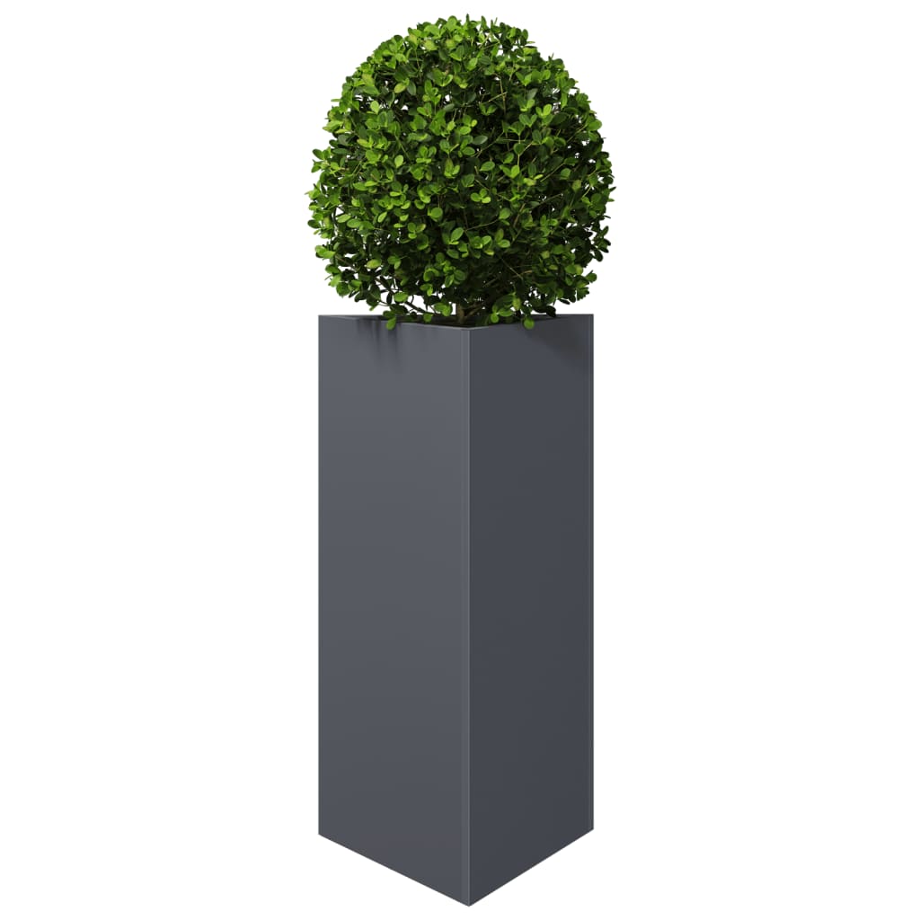 Plantenbakken Driehoek 40X34,5X70 Cm Staal Antracietkleur 2 40 x 34.5 x 70 cm Staal/Antracietkleurig