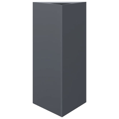 Plantenbakken Driehoek 40X34,5X70 Cm Staal Antracietkleur 2 40 x 34.5 x 70 cm Staal/Antracietkleurig