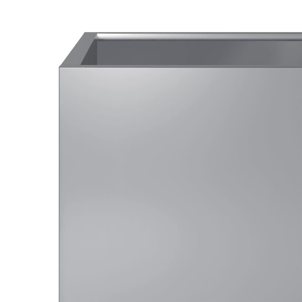 Plantenbakken Gegalvaniseerd Staal 2 30 x 30 x 30 cm Gegalvaniseerd staal/Grijs