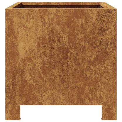 Plantenbakken Weervast Staal 2 30 x 30 x 30 cm Cortenstaal/Bruin