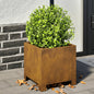 Plantenbakken Weervast Staal 2 30 x 30 x 30 cm Cortenstaal/Bruin