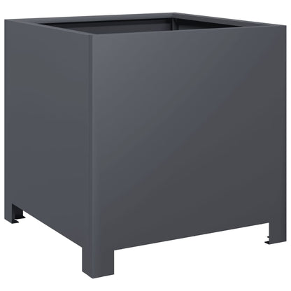 Plantenbakken Staal Antracietkleurig 2 40 x 40 x 40 cm Staal/Antracietkleurig
