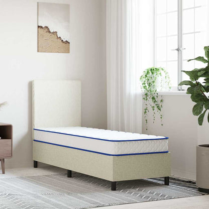 Traagschuimmatras 70x200x17 cm wit