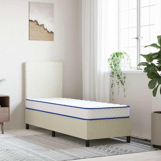 Traagschuimmatras 70x200x17 cm wit